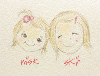 msk&skr似顔絵 msk&skr似顔絵